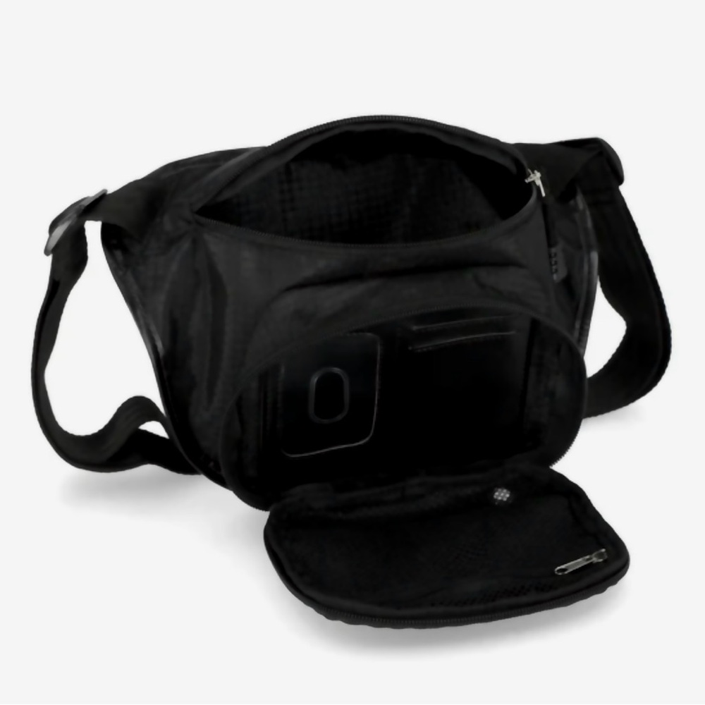 NWT Harley-Davidson® Women's Deluxe 'Fanny Pack' Adjustable Waist Strap Black - Picture 3 of 8
